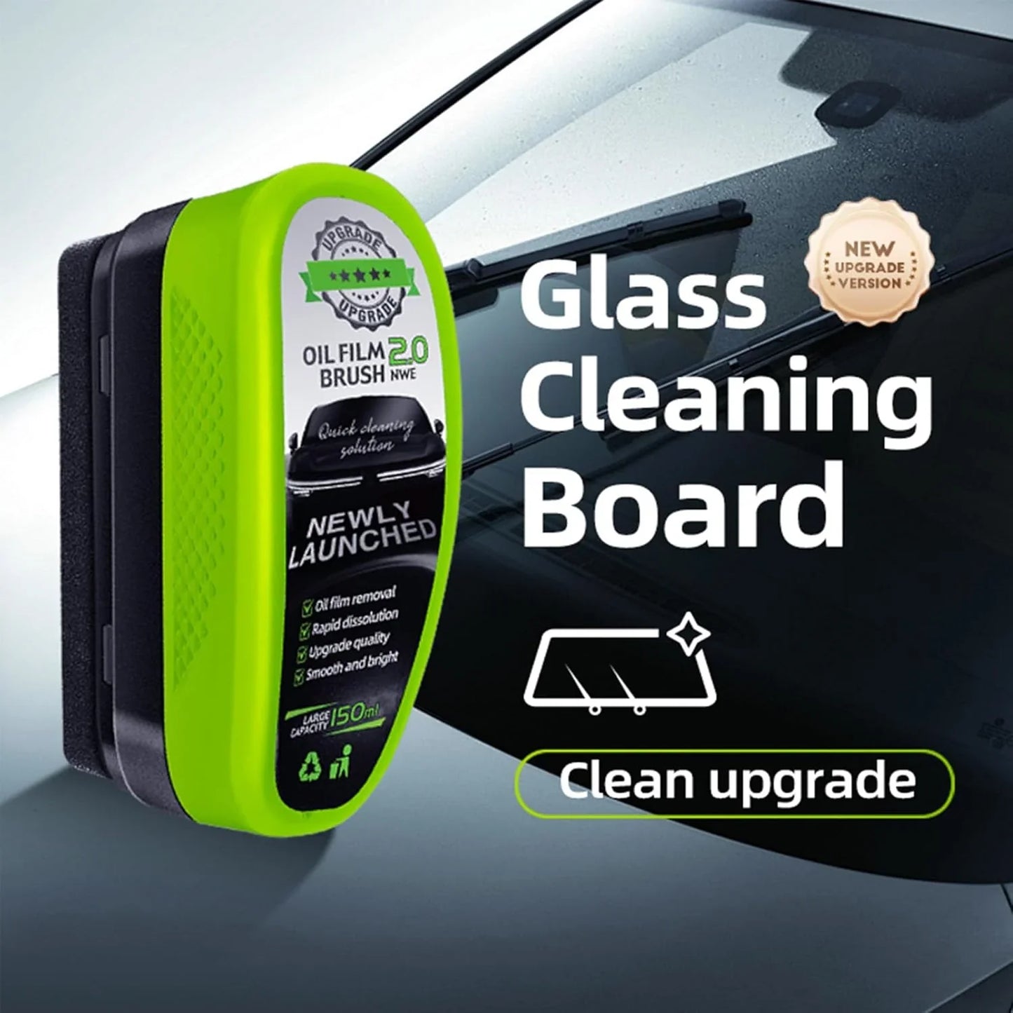 Glass Cleaner Polish (Buy 1 Get 1 Free)