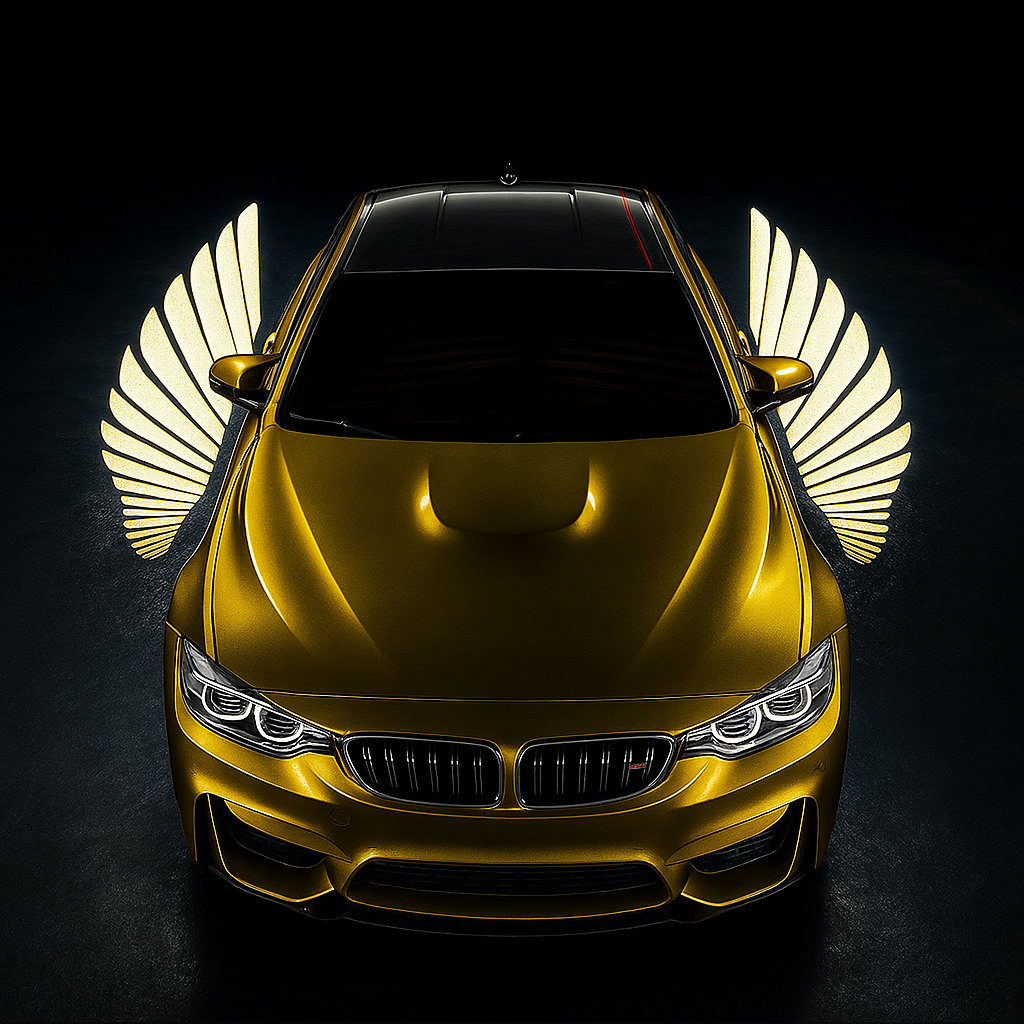 Angel Wings LED Light for Cars (2 Pcs)