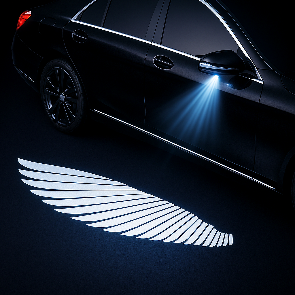 Angel Wings LED Light for Cars (2 Pcs)