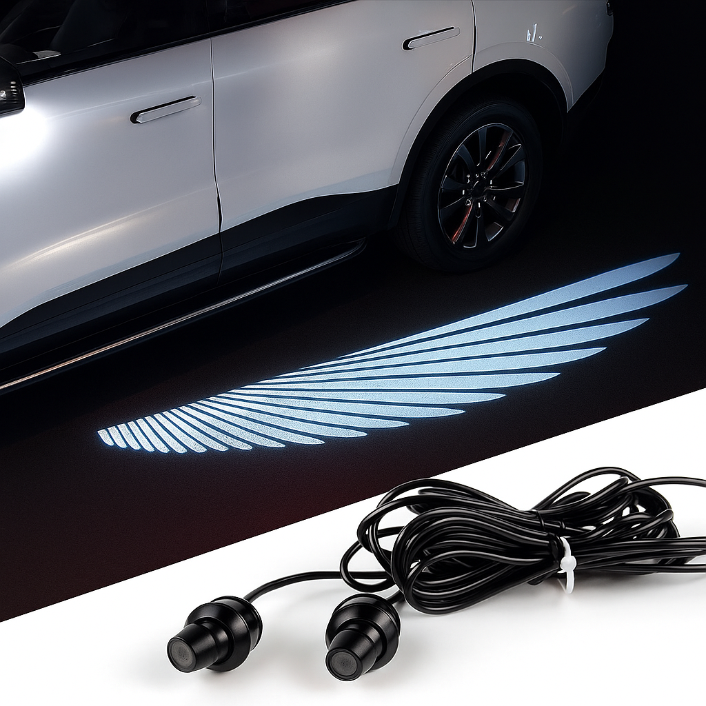 Angel Wings LED Light for Cars (2 Pcs)