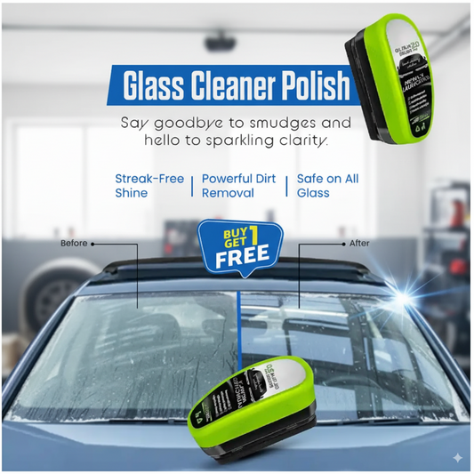 Glass Cleaner Polish (Buy 1 Get 1 Free)
